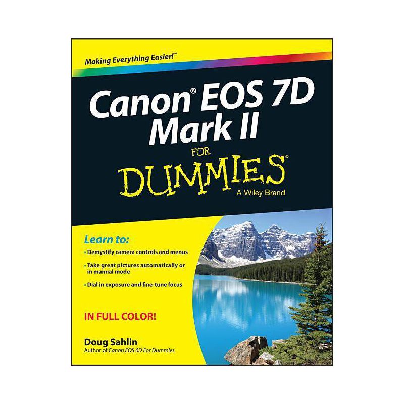 Canon EOS 7d Mark II for Dummies - by  Doug Sahlin (Paperback), 1 of 2