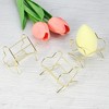 Unique Bargains Love Shaped Beauty Egg Makeup Sponge Holder 3 Pcs - 2 of 4