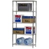 Shelving.com Chrome Wire Shelving with 5 Tier Shelves - - 2 of 4
