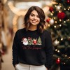 Simply Sage Market Women's Graphic Sweatshirt Small Tis The Season Christmas Collage - 2 of 4
