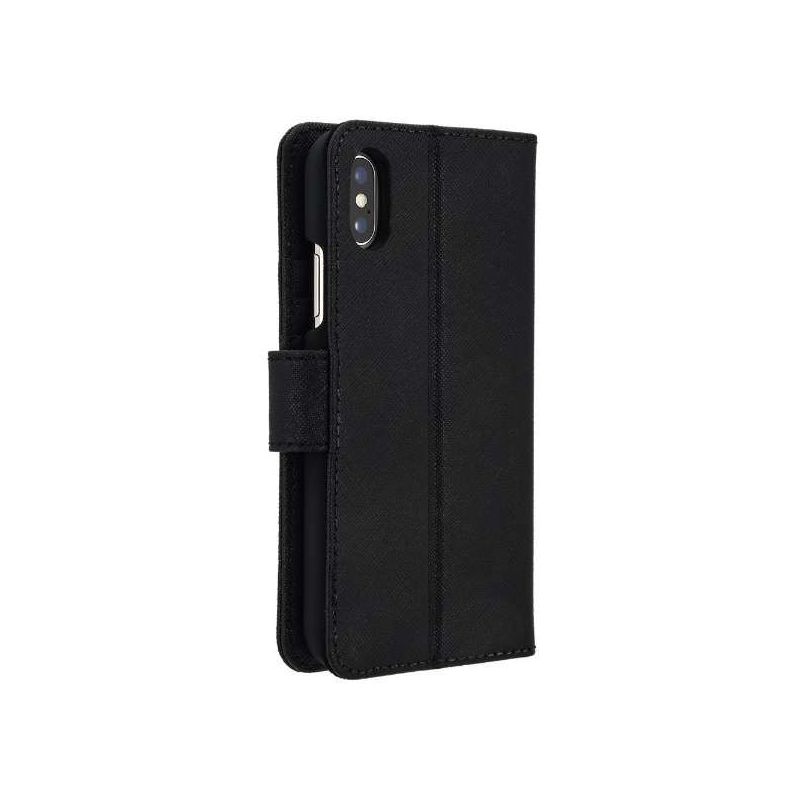 Original Michael Kors Saffiano Leather Folio Case for iPhone X/Xs- Black, 3 of 5