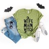 Simply Sage Market Women's Wife. Mom. Witch Short Sleeve Graphic Tee - 3 of 4