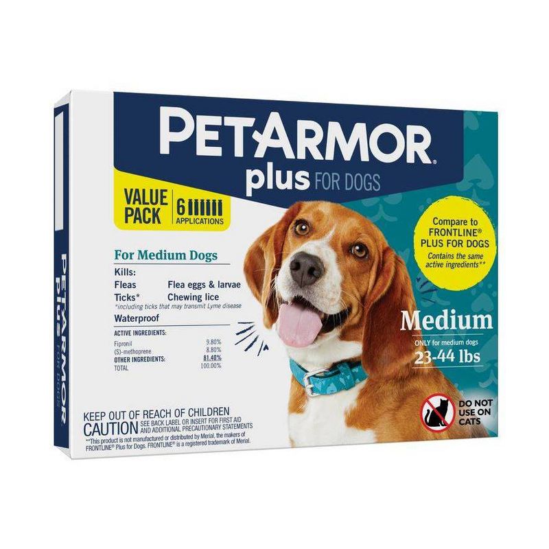 PetArmor Plus Flea and Tick Topical Treatment for Dogs, 3 of 13