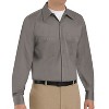 Red Kap Men's Long Sleeve Wrinkle-Resistant Cotton Work Shirt - 3 of 4