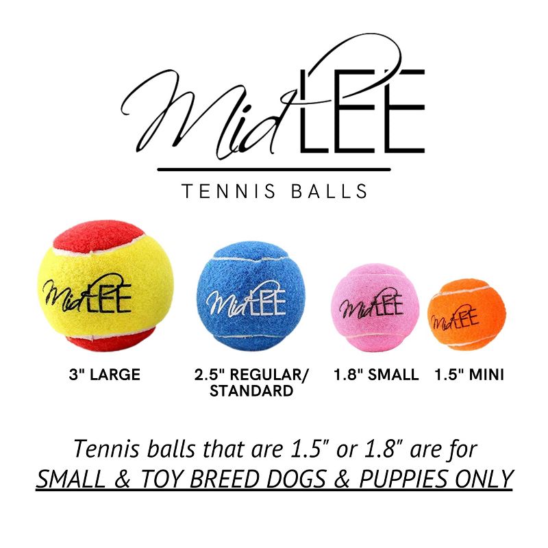 Midlee Dog Christmas Plaid Tennis Balls, 5 of 10