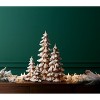 Metallic Gold Pine Tree Decorations Holiday Display Set – 4pc by Melrose - 3 of 3