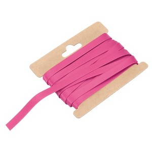 Unique Bargains Satin Fabric Quilting Hemming Binding DIY Craft Double-Fold Bias Tape - 1 of 4