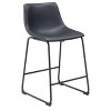 Zuo Smart Counter Stool (Set of 2) Black - 2 of 4