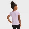 Toddler Girls' Disney The Nightmare Before Christmas Short Sleeve Graphic T-Shirt - Lavender - 3 of 4