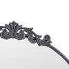 Lyngins 30"x32" Baroque-Inspired Round Full Length Mirror, Pre-Installed Reinforced Hook, Vintage Wall Mirror, Entryway Console Lean Against Wall - 4 of 4