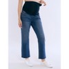 Women's Secret Fit Over the Belly Slim Straight Leg Jeans | Motherhood Maternity - 3 of 4