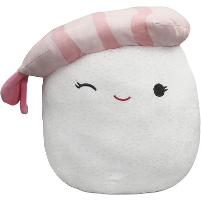 Squishmallows 14-Inch Shrimp Sushi with Winky Eye Plush - Add Keina to Your Squad, Ultrasoft Stuffed Animal Large Plush Toy, Official Kelly Toy Plush