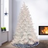 National Tree Company HGTV Pre-Lit Coral Christmas by the Sea Artificial Tree Warm White Lights - 2 of 4