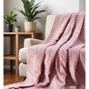 Quilted PolYester Solid Color Weighted Twin Blanket - 2 of 4