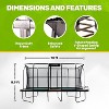 HomeStock Rectangular Trampoline 10' x18' Pro - 2 of 4
