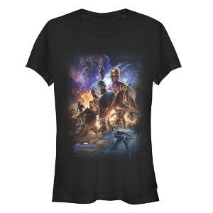 Juniors Womens Marvel Avengers: Endgame Galactic Team T-Shirt - 1 of 3