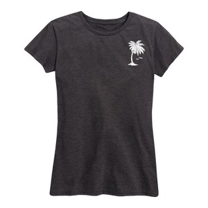 Women's - Instant Message - Sun Salt Sand Short Sleeve Graphic T-Shirt - 1 of 4