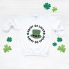 Simply Sage Market Women's Graphic Sweatshirt Happy Go Lucky Hat - 3 of 4