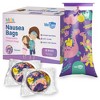 WeCare Kids Disposable Vomit Bags, Individually-Wrapped Self-Sealing Barf Bags with Fun Prints -  Leak Proof Emesis Bags - 2 of 4