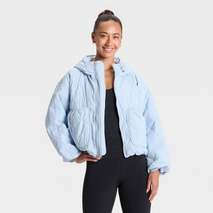 Women's Quilted Hooded Jacket - All In Motion™ - 1 of 4