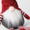 Sullivans Sitting Sequin Gnome Figurine 34"H Red - 2 of 4