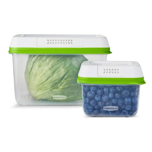 Rubbermaid 4pc Freshworks Set Green : Target