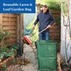 Heavy Duty Home and Yard Bags, Green - 48 Gallons Holds Up to 1500 Pounds - 2 PACK - 3 of 4