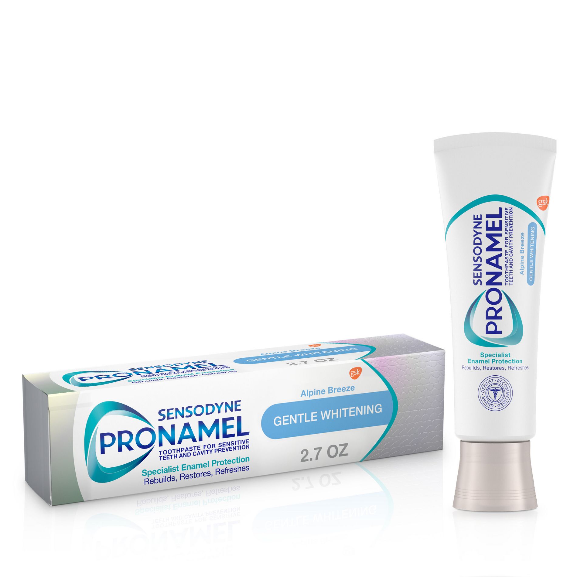 Sensodyne ProNamel Gentle Whitening Toothpaste for Sensitive Teeth - 2.7oz