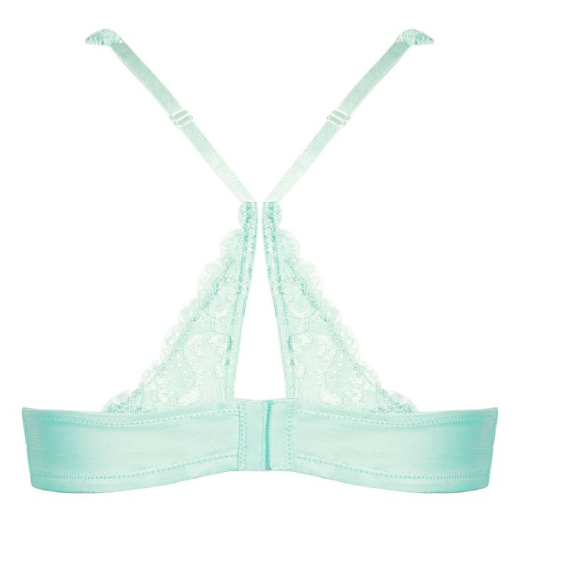 Women's Plus Size lingerie Zoey Bralette - mint | FOX & ROYAL, 4 of 4