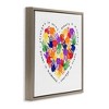 Stupell Industries Strength In Unity Handprint Heart, 18" x 18" - 3 of 4