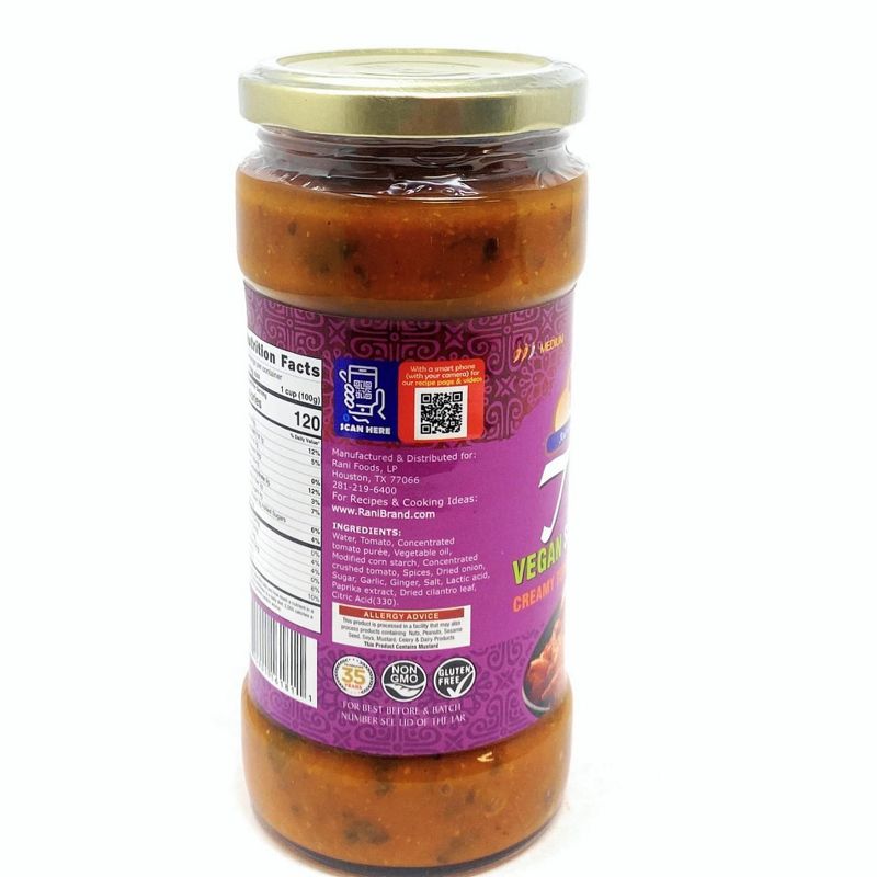 Tikka Vegan Simmer Sauce 14oz (400g) - Rani Brand Authentic Indian Products, 2 of 6