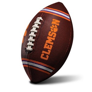NCAA Clemson Tigers Junior Football: Rubber Bladder, Ages 6+ - 1 of 2
