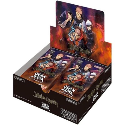 BANDAI UNION ARENA CARD GAME: BOOSTER BOX: JUJUTSU KAISEN (UE03BT)