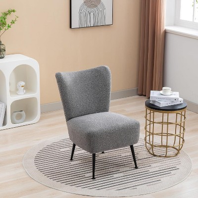Acekool Modern Armless Accent Chair