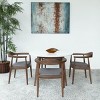 CAVINAS 18" Mid-Century Modern Dining Chairs,1 Piece,Upholstery Chairs for Dining Room and Bedroom,Dining Furniture Chair - 4 of 4