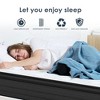 Resenkos Full Size Mattress 10 Inch Hybrid Mattress with Gel Memory Foam, Individual Pocket Spring Bed Mattress - 2 of 4