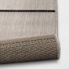 Modern Linear Geo Rectangular Woven Indoor Outdoor Area Rug Black/Tan - Threshold™ - image 4 of 4