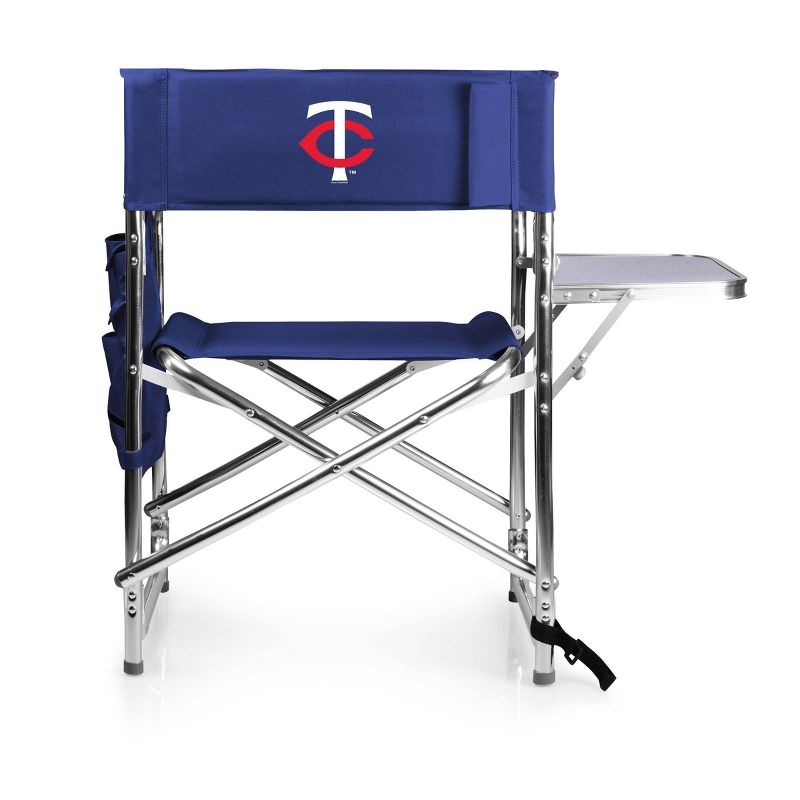 MLB Minnesota Twins Outdoor Sports Chair - Navy Blue, 1 of 14
