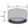 Access Lighting Reel 1 - Light Flush Mount in  White - 2 of 4
