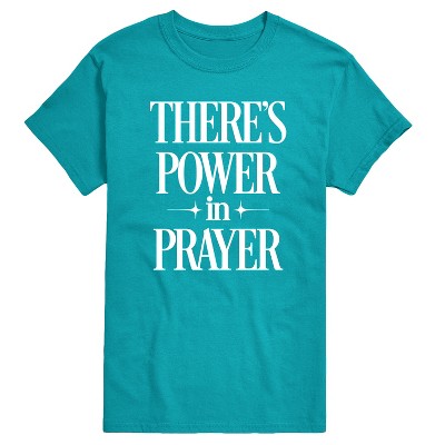 Men's - Instant Message - There's Power In Prayer Short Sleeve Graphic T-Shirt