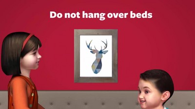 Extra Large White Plastic Adhesive Wall Hooks, 10lb Capacity