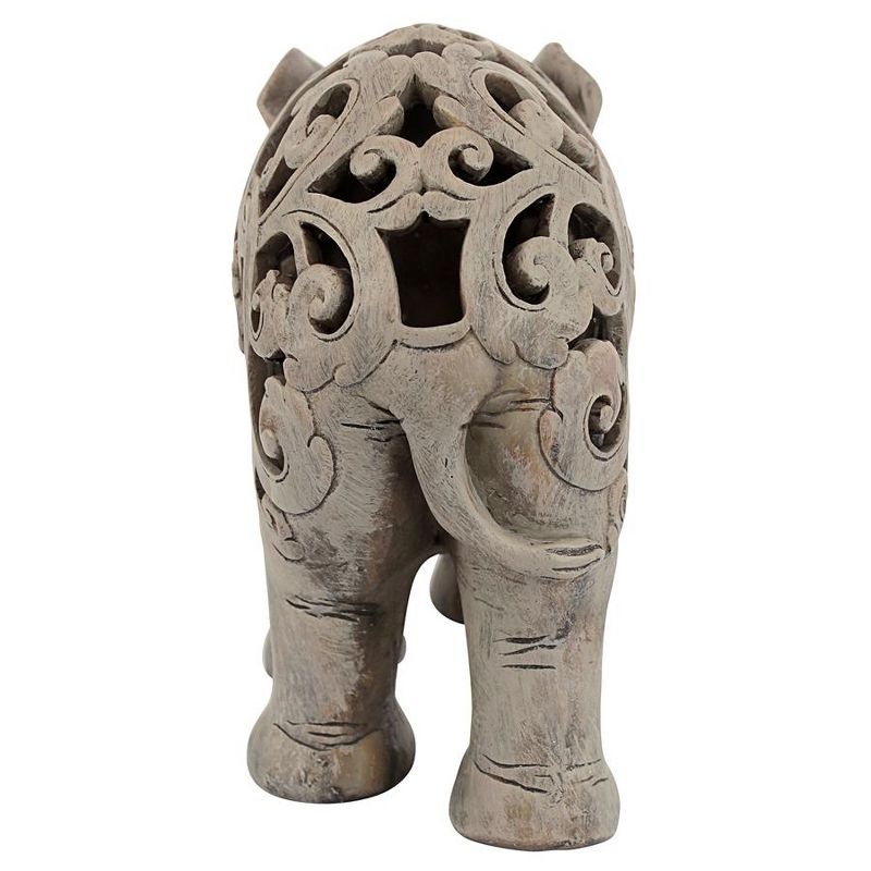 Design Toscano Anjan the Elephant Jali Sculpture, 5 of 9