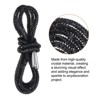 Unique Bargains Fashion Crystal Shoe Laces with Net for Sweatpants Shorts 4 Pcs - 3 of 4