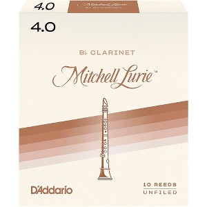 Mitchell Lurie Bb Clarinet Reeds Strength 4 Box of 10 - 1 of 3