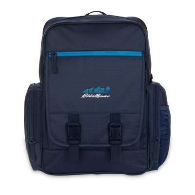 Eddie Bauer Harbor Back Pack Diaper Bag with Ultra Fresh Anti-Microbial Protection - Navy