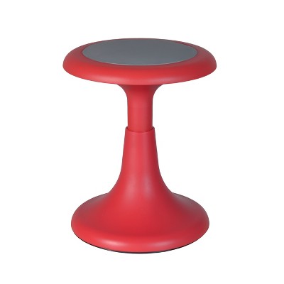 17" Glow Wobble Stool Red - Regency