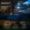 VAXCEL Monroe White Motion Sensor Dusk to Dawn Traditional Outdoor Wall Light with Clear Glass - 3 of 4