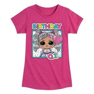 Girls' - LOL Surprise! - Birthday QT Fitted Short Sleeve Graphic T-Shirt - 1 of 4