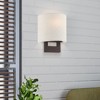 Livex Lighting Hayworth 1 - Light Wall Light in  Bronze - 4 of 4