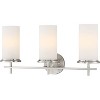 Minka Lavery Minka Haisley 23" Wide Brushed Nickel 3-Light Bath Light - 2 of 3